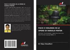 Buchcover von PACE E VIOLENZA IN LE OPERE DI HAROLD PINTER