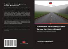 Buchcover von Proposition de réaménagement du quartier Marien Nguabi
