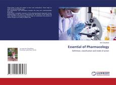 Bookcover of Essential of Pharmacology