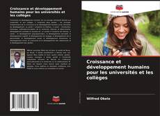 Buchcover von Croissance et développement humains pour les universités et les collèges