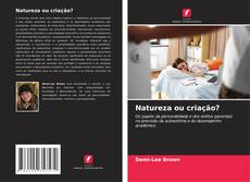Couverture de Natureza ou criação?