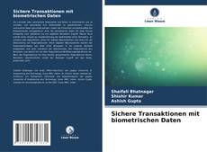 Bookcover of Sichere Transaktionen mit biometrischen Daten