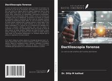 Dactiloscopia forense kitap kapağı