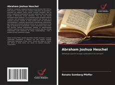 Abraham Joshua Heschel kitap kapağı