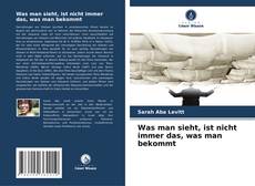 Couverture de Was man sieht, ist nicht immer das, was man bekommt