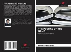 THE POETICS OF THE NAME kitap kapağı
