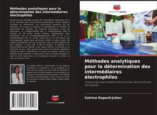 Couverture de Méthodes analytiques pour la détermination des intermédiaires électrophiles