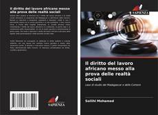 Buchcover von Il diritto del lavoro africano messo alla prova delle realtà sociali
