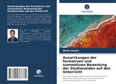 Auswirkungen der formativen und summativen Bewertung der Studierenden auf den Unterricht的封面