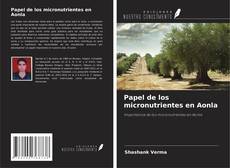 Copertina di Papel de los micronutrientes en Aonla