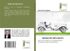 Обложка MEMO DE MES MOTS