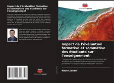 Buchcover von Impact de l'évaluation formative et sommative des étudiants sur l'enseignement