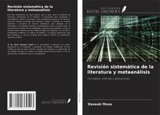 Couverture de Revisión sistemática de la literatura y metaanálisis