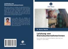 Обложка Leistung von Kleinstunternehmerinnen