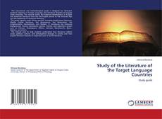 Buchcover von Study of the Literature of the Target Language Countries