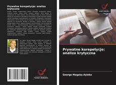 Couverture de Prywatne korepetycje: analiza krytyczna