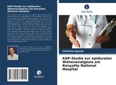Copertina di KAP-Studie zur epiduralen Wehenanalgesie am Kenyatta National Hospital