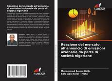 Reazione del mercato all'annuncio di emissioni azionarie da parte di società nigeriane kitap kapağı