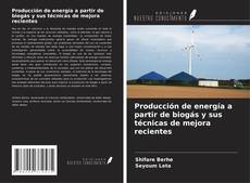 Buchcover von Producción de energía a partir de biogás y sus técnicas de mejora recientes