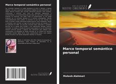 Marco temporal semántico personal kitap kapağı