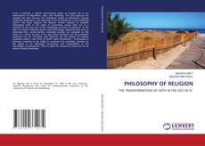 Bookcover of PHILOSOPHY OF RELIGION