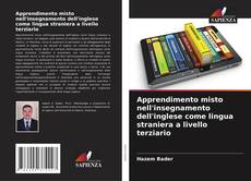 Copertina di Apprendimento misto nell'insegnamento dell'inglese come lingua straniera a livello terziario