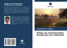 Buchcover von Erfolg von nicht formalen Fernkursen zur Viehzucht