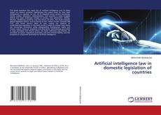 Bookcover of Artificial intelligence law in domestic legislation of countries