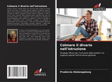 Capa do livro de Colmare il divario nell'istruzione 