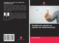 Обложка Tendências atuais no estudo da administração