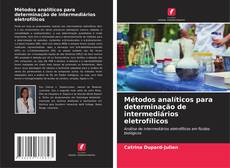 Обложка Métodos analíticos para determinação de intermediários eletrofílicos