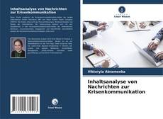 Portada del libro de Inhaltsanalyse von Nachrichten zur Krisenkommunikation