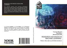 Capa do livro de RESEARCH ADVANCES IN MACHINE LEARNING 