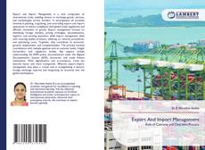 Buchcover von Export And Import Management