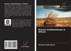 Bookcover of Kryzys środowiskowy w Afryce