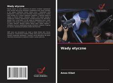 Buchcover von Wady etyczne