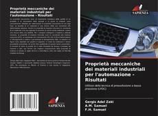 Capa do livro de Proprietà meccaniche dei materiali industriali per l'automazione - Risultati 