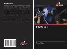 Buchcover von Difetti etici