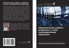 Copertina di Administración pública: problemas y retos contemporáneos especiales