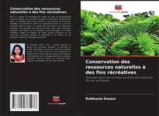 Conservation des ressources naturelles à des fins récréatives kitap kapağı