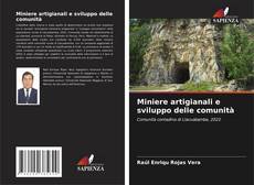 Buchcover von Miniere artigianali e sviluppo delle comunità