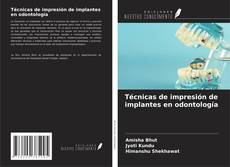 Capa do livro de Técnicas de impresión de implantes en odontología 