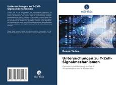 Couverture de Untersuchungen zu T-Zell-Signalmechanismen