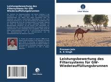 Leistungsbewertung des Filtersystems für GW-Wiederauffüllungsbrunnen kitap kapağı