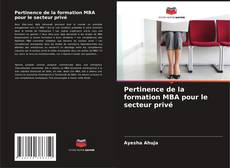 Pertinence de la formation MBA pour le secteur privé的封面