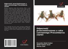 Bookcover of Odporność przeciwwirusowa u raka czerwonego Procambarus clarkii