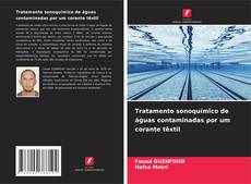 Portada del libro de Tratamento sonoquímico de águas contaminadas por um corante têxtil