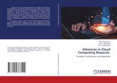 Capa do livro de Advances in Cloud Computing Research 