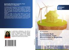 Capa do livro de Sustainable Built Environments: From Microclimates to Megacities 
