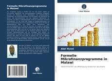 Formelle Mikrofinanzprogramme in Malawi kitap kapağı